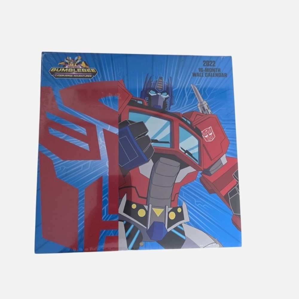 Transformers Bumblebee Cyberverse Adventures 2022 16-Month Wall Calendar Sealed